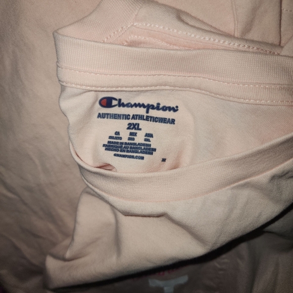 Womens Tennessee Volunteer Champion Tee with  Logo On Front  Pocket And Back 2XL - Picture 4 of 4